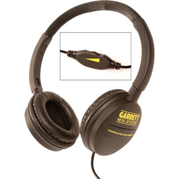 Garrett Clear Sound fejhallgató hangerőszabályzóval