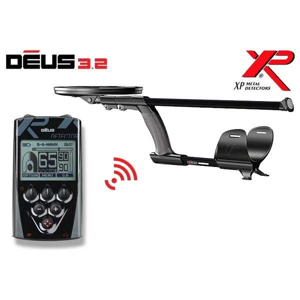 XP Deus v4.0 "Lite" RC fémdetektor, fémkereső távirányítóval