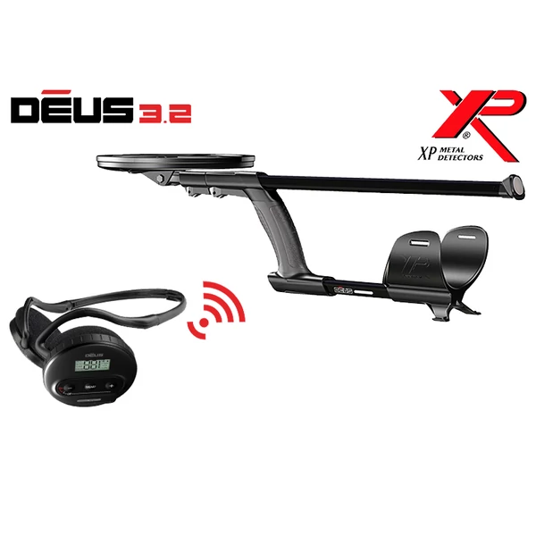Xp Deus v4.0 Lite fémkereső detektor WS4 fejhallgatóval, 28 cm-es tekerccsel